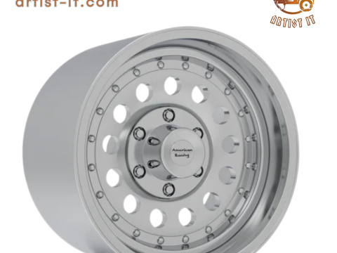 AMERICAN RACING OUTLAW II v2 RODA DE IMPRESSãO 3D Modelo de Impressão 3D