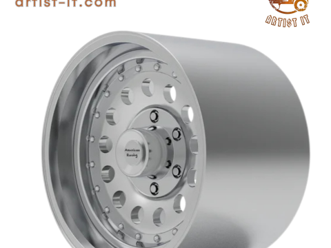 AMERICAN RACING OUTLAW II v2 휠 3D 프린트 모델 3D 프린트 모델