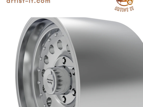 AMERICAN RACING OUTLAW II v2 휠 3D 프린트 모델 3D 프린트 모델