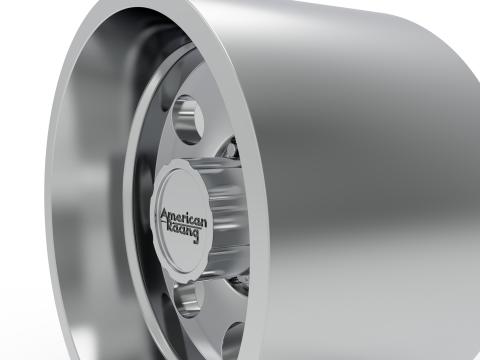AMERICAN RACING REAR BAJA DUALLY WHEEL 3D PRINT MODEL 3D Принт Модель