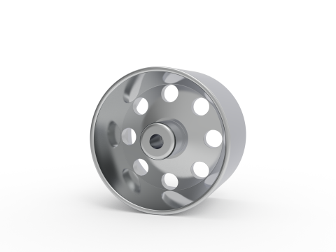 AMERICAN RACING REAR BAJA DUALLY WHEEL 3D PRINT MODEL 3D Принт Модель