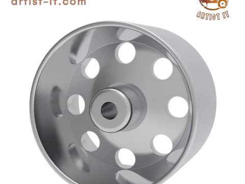 AMERICAN RACING REAR BAJA DUALLY WHEEL 3D PRINT MODEL 3D Print Model