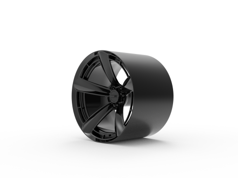 AMERICAN RACING TTF WHEEL 3D PRINT MODEL 3D प्रिंट मॉडल