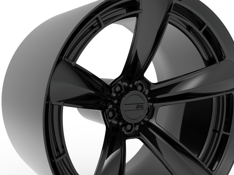 AMERICAN RACING TTF WHEEL 3D PRINT MODEL 3D प्रिंट मॉडल