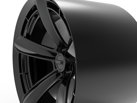 AMERICAN RACING TTF WHEEL 3D PRINT MODEL 3D प्रिंट मॉडल