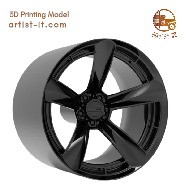 AMERIKAANSE RACING TTF WIEL 3D PRINTMODEL 3D printmodel .c4d .max .obj .3ds .fbx .stl .blend