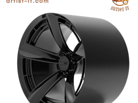 AMERIKAANSE RACING TTF WIEL 3D PRINTMODEL 3D printmodel