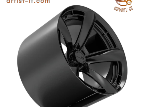 AMERIKAANSE RACING TTF WIEL 3D PRINTMODEL 3D printmodel