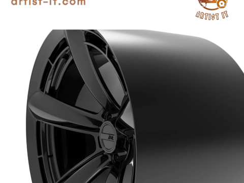 AMERIKAANSE RACING TTF WIEL 3D PRINTMODEL 3D printmodel