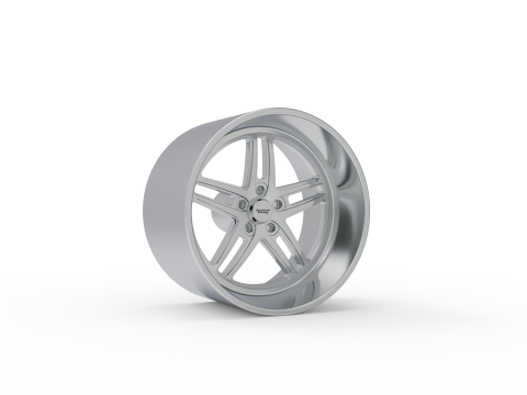 AMERICAN RACING VF001 IDLER PRECISION SERIES WHEEL 3D PRINT MODEL 3D printmodel