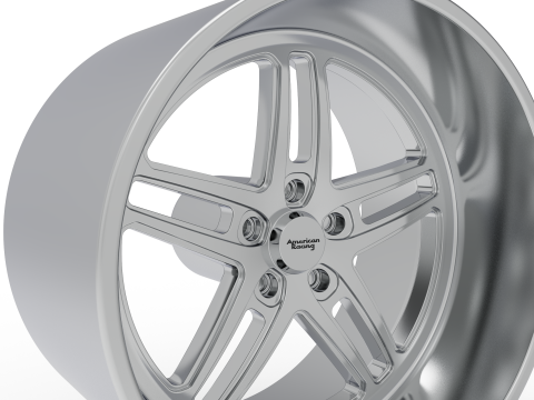 AMERICAN RACING VF001 IDLER PRECISION SERIES WHEEL 3D PRINT MODEL 3D Print Model