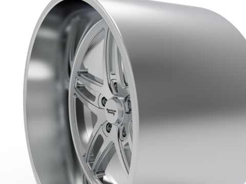 AMERICAN RACING VF001 IDLER PRECISION SERIES WHEEL 3D PRINT MODEL 3D Print Model