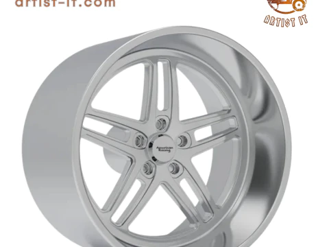 AMERICAN RACING VF001 IDLER PRECISION SERIES WHEEL 3D PRINT МОДЕЛЬ 3D Принт Модель