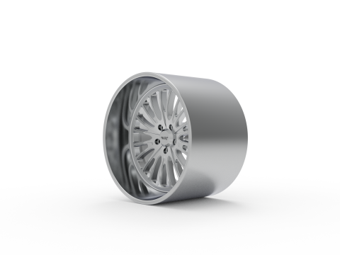 AMERICAN RACING VF002 CORSAIR PRECISION SERIES WHEEL 3D PRINT MODEL 3D प्रिंट मॉडल