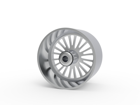AMERICAN RACING VF002 CORSAIR PRECISION SERIES WHEEL 3D PRINT MODEL 3D प्रिंट मॉडल