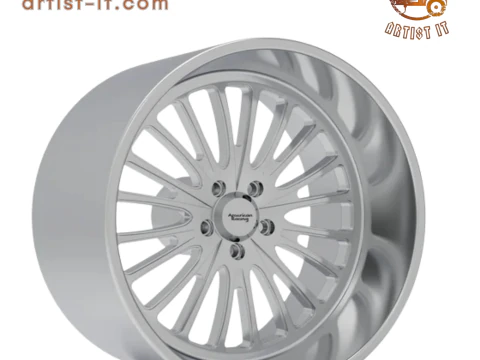 AMERICAN RACING VF002 CORSAIR PRECISION SERIES WHEEL 3D PRINT МОДЕЛЬ 3D Принт Модель