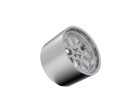 AMERICAN RACING VF201 WHEEL 3D PRINT MODEL 3Dプリントモデル