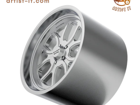 AMERICAN RACING VF201 WHEEL 3D PRINT MODEL 3D Print Model