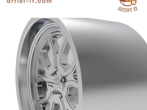 AMERICAN RACING VF201 WHEEL 3D PRINT MODEL 3D Print Model