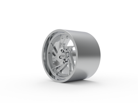 AMERICAN RACING VF202 WHEEL 3D PRINT MODEL 3D Baskı Modeli