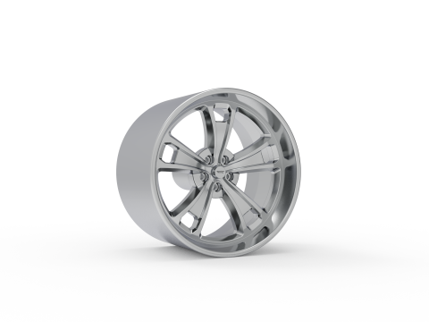 AMERICAN RACING VF531 WHEEL 3D PRINT MODEL Model Cetak 3D