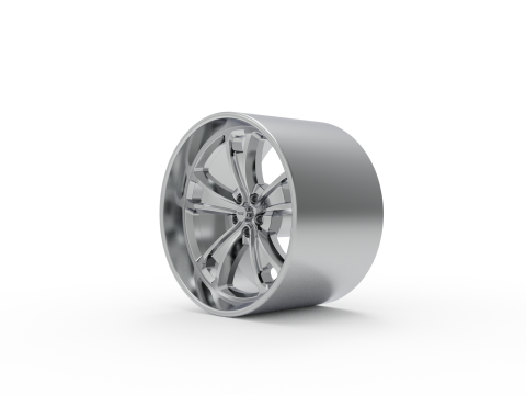 AMERICAN RACING VF531 WHEEL 3D PRINT MODEL 3D Baskı Modeli