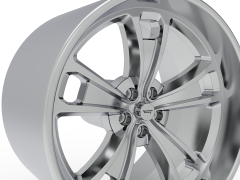 AMERICAN RACING VF531 WHEEL 3D PRINT MODEL 3D Baskı Modeli