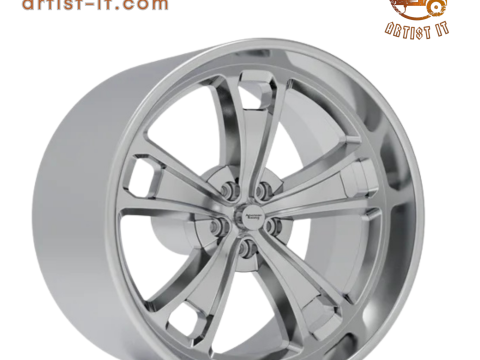 美国赛车 VF531 车轮 3D 打印模型 3D 打印模型