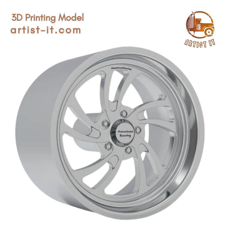 AMERICAN RACING VF536 WHEEL 3D PRINT MODEL 3D Print Model .c4d .max .obj .3ds .fbx .stl .blend 