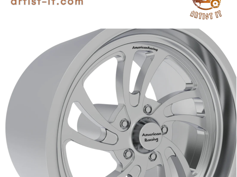 AMERICAN RACING VF536 WHEEL 3D PRINT MODEL 3D Print Model