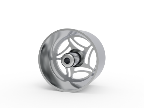 AMERICAN RACING VF541 WHEEL 3D PRINT MODEL 3D 프린트 모델