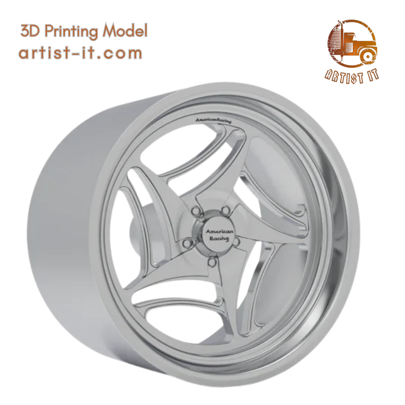 AMERICAN RACING VF541 WHEEL 3D PRINT MODEL 3D Print Model .c4d .max .obj .3ds .fbx .stl .blend