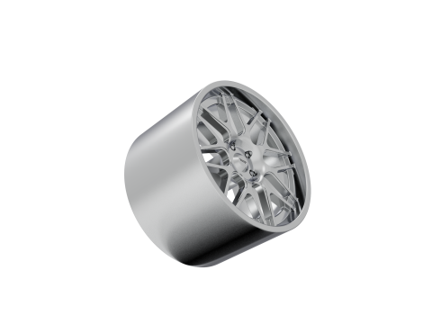AMERICAN RACING VN430 WHEEL 3D PRINT MODEL 3D 打印模型