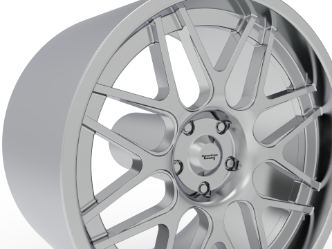 AMERICAN RACING VN430 WHEEL 3D PRINT MODEL 3D 打印模型