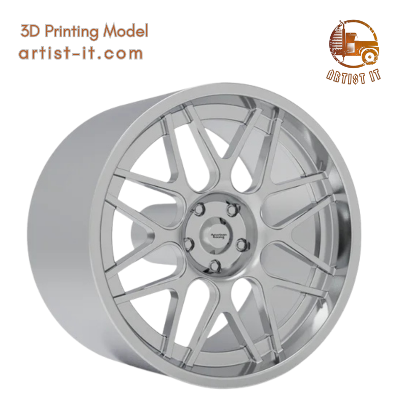 AMERICAN RACING VN430 WHEEL 3D PRINT MODEL 3D Print Model .c4d .max .obj .3ds .fbx .stl .blend