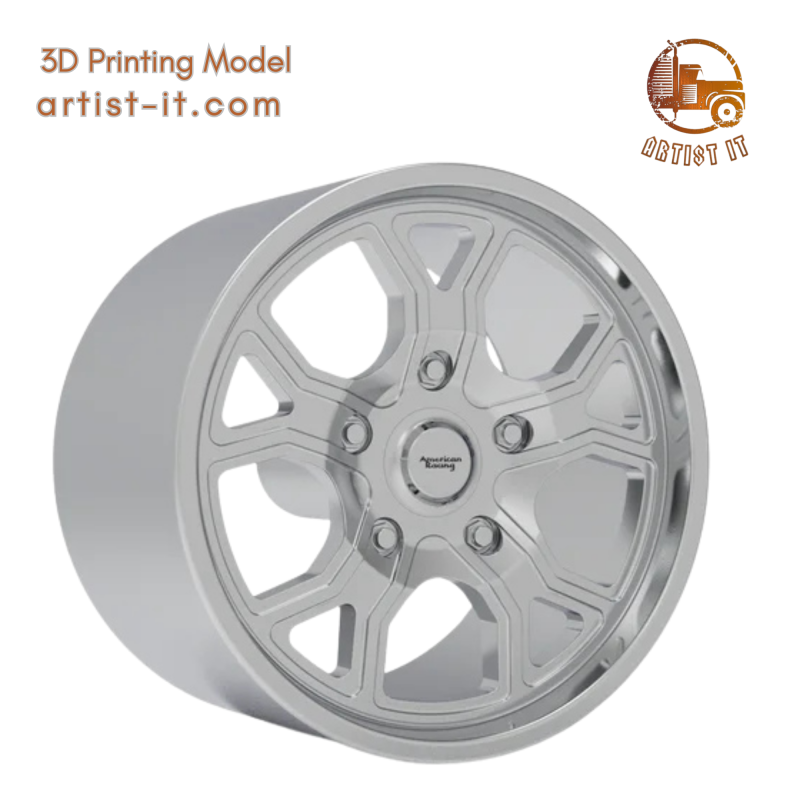 AMERICAN RACING VN431 WHEEL 3D PRINT MODEL 3D Print Model .c4d .max .obj .3ds .fbx .stl .blend 
