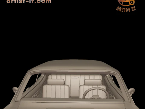 CHEVROLET NOVA SS 396 1969 3D PRINT MODEL 3D Print Model