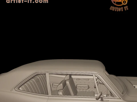 CHEVROLET NOVA SS 396 1969 3D PRINT MODEL 3D Print Model