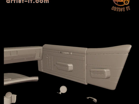 CHEVROLET NOVA SS 396 1969 3D PRINT MODEL 3D Print Model