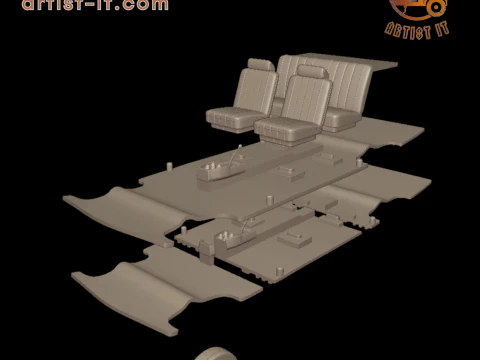 CHEVROLET NOVA SS 396 1969 3D PRINT MODEL 3D Print Model