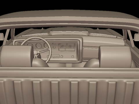 CHEVROLET 1970 El Camino ss 3D PRINT MODEL 3D printmodel