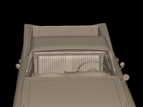 CHEVROLET ELCAMINO 1959 MODELLO STAMPA 3D Modello di stampa 3D