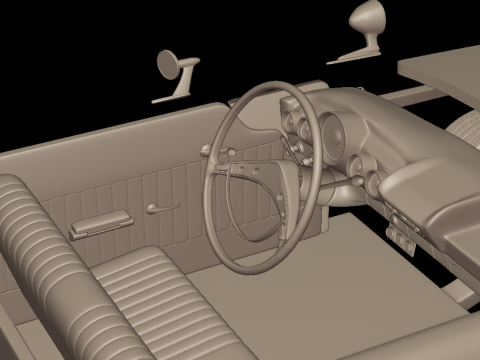 CHEVROLET ELCAMINO 1959 MODELLO STAMPA 3D Modello di stampa 3D