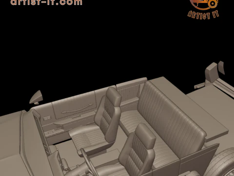 Chevrolet monte carlo ss 1986 3D PRINT MODEL 3D Print Model