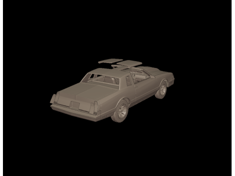 Custom monte carlo 86 ss 3D PRINT MODEL Modelo de Impressão 3D