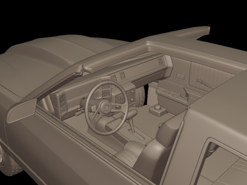 Custom monte carlo 86 ss 3D PRINT MODEL Modelo de Impressão 3D