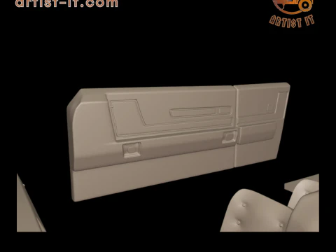 1968 cadillac fleetwood eldorado coupe 3D PRINT MODEL 3D Print Model
