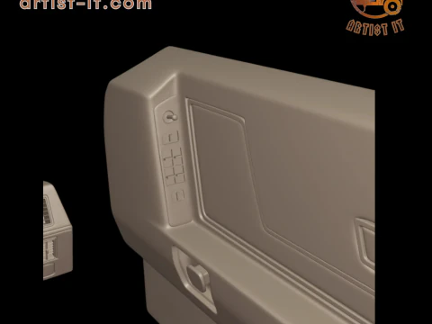1968 cadillac fleetwood eldorado coupe 3D PRINT MODEL 3D Print Model