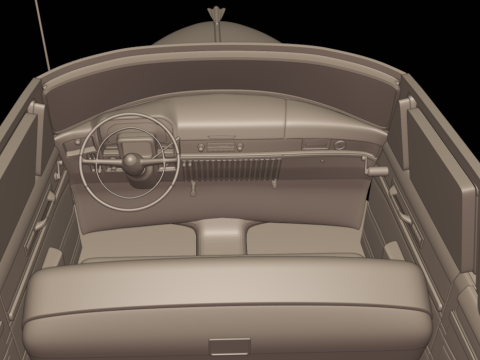 Cadillac 75 Fleetwood Limousine 1953 3D PRINT MODEL Modello di stampa 3D