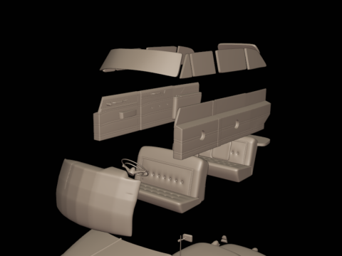Cadillac 75 Fleetwood Limousine 1953 3D PRINT MODEL Modello di stampa 3D